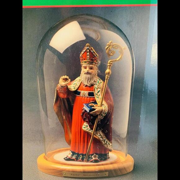 NIB 1994 House of Lloyd Saint Nicholas Christmas Around the World Lighted New - Picture 7 of 10